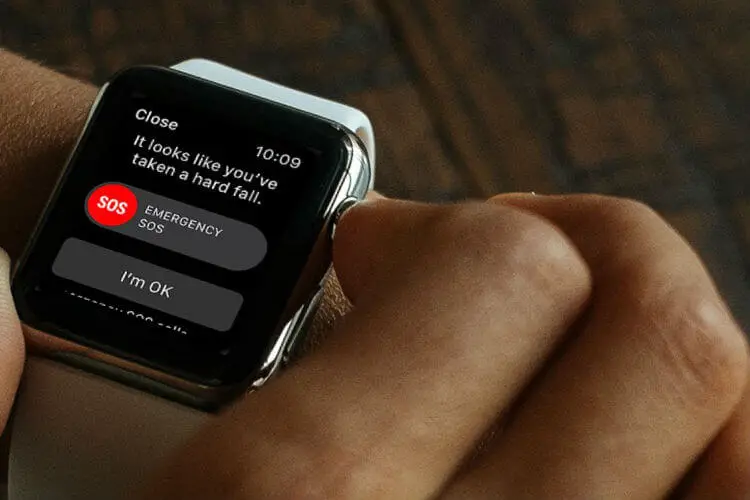 How to use the fall detection feature of Apple Watch?