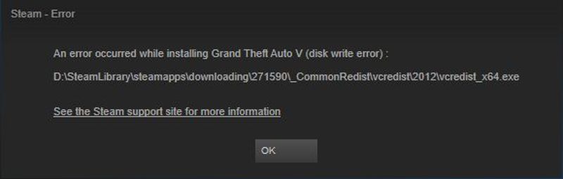 Steam Disk Write Error: What it is and how to fix it?