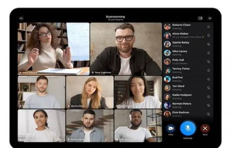 Telegram gets updated with group video calls up to 30 people, animated backgrounds and more new features