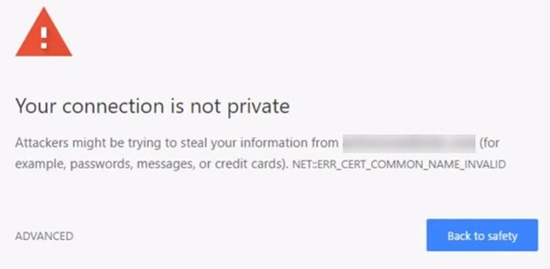 The connection is not private: How to correct this error and improve your users' experience?