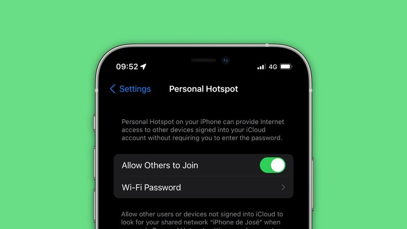With iOS, hotspot connections will be WPA3 secure