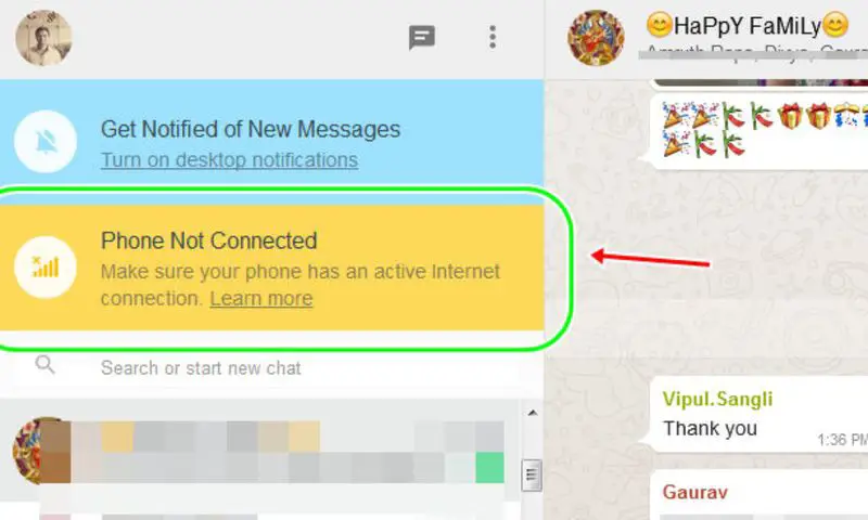 Why WhatsApp Web disconnects and how to fix problems?