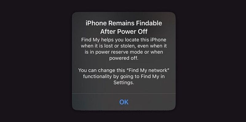 With iOS 15 we can locate an iPhone even if it is turned off