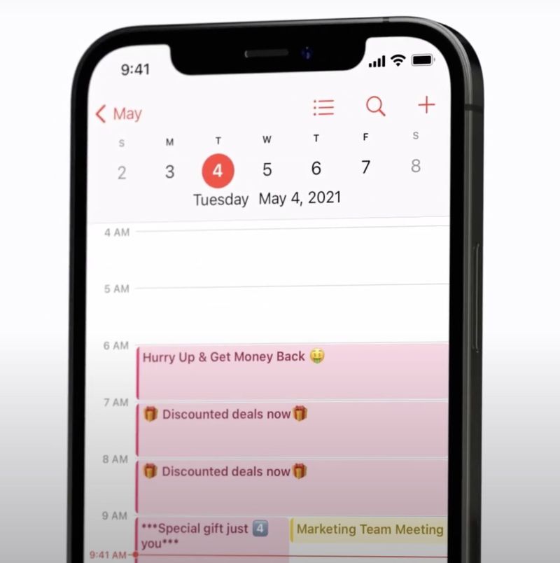 Spam in the iPhone calendar: What is it and how to remove it for good?