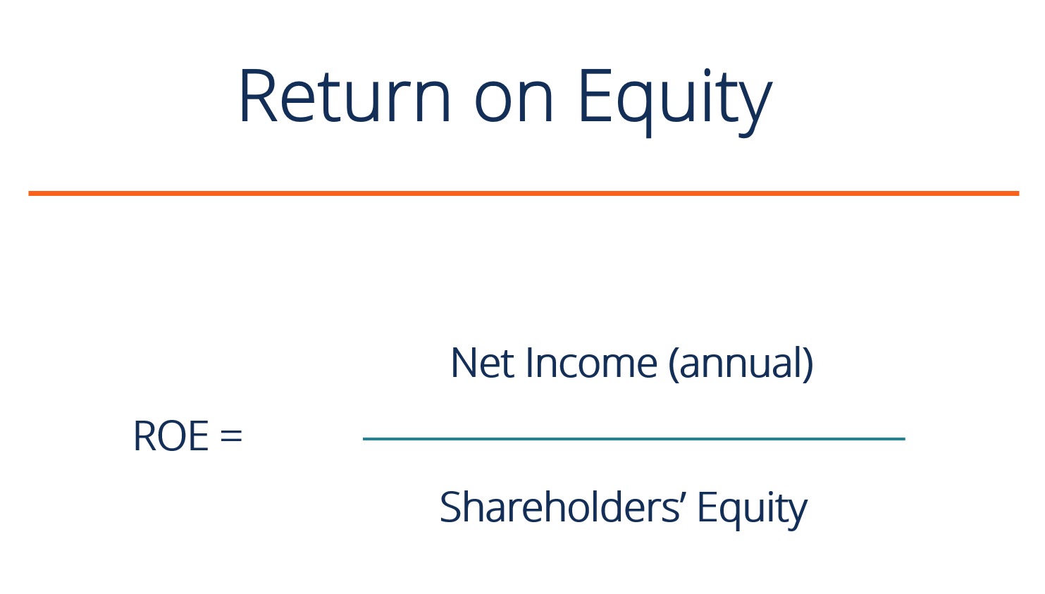 What is Return on Equity (ROE) and why is it important for shareholders?