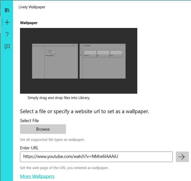 How to install an animated wallpaper in Windows 10?