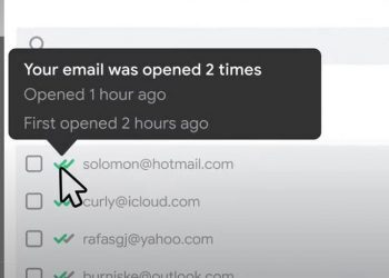 How to find out if someone else has read or checked my mail?