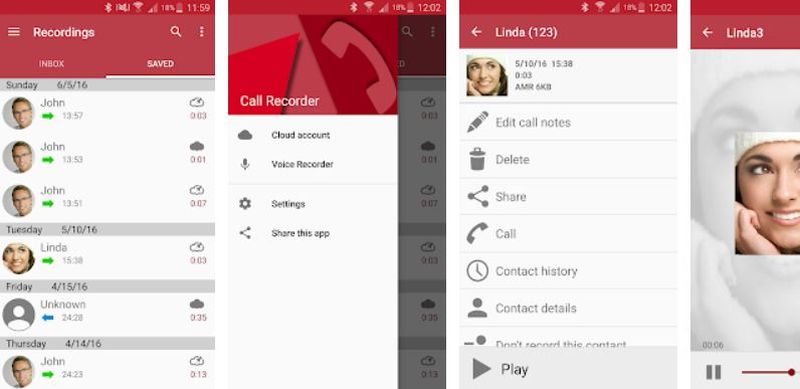 Android携帯からの通話を録音するための2つの無料アプリケーション