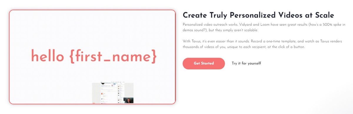 Tavus: A tool to create deep fakes with your image and voice