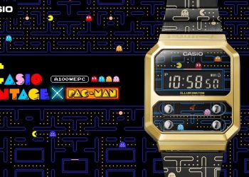 Casio launches the PAC-MAN watch with a design from 1978