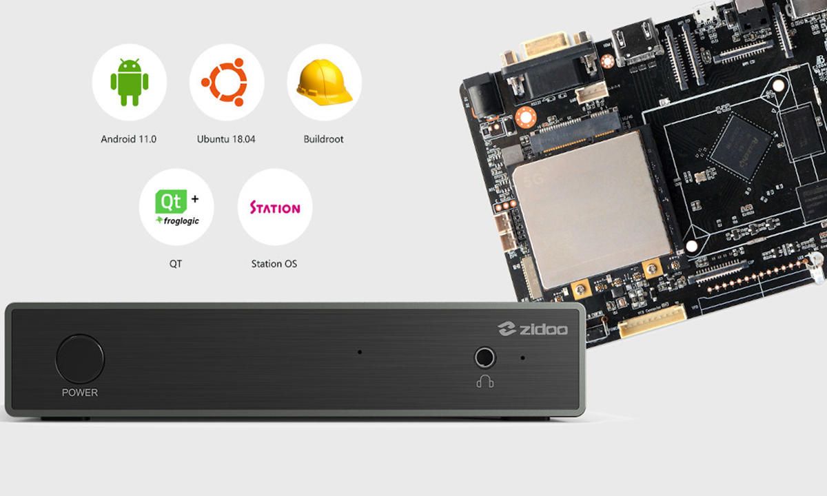 Zidoo M6, a Linux mini-PC board featuring up to 5G