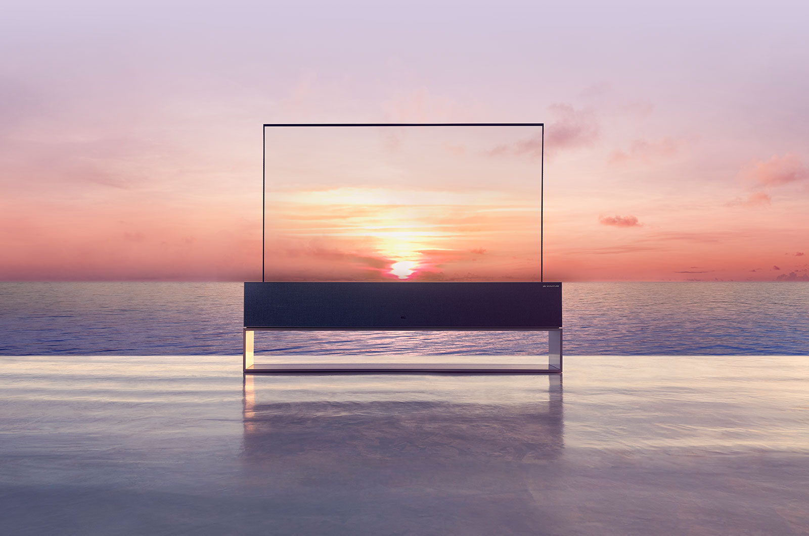 LG's rollable OLED TV is coming to the U.S with a $100.000 price tag