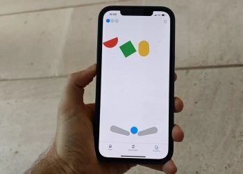 How to play Google's hidden pinball on the iPhone app?