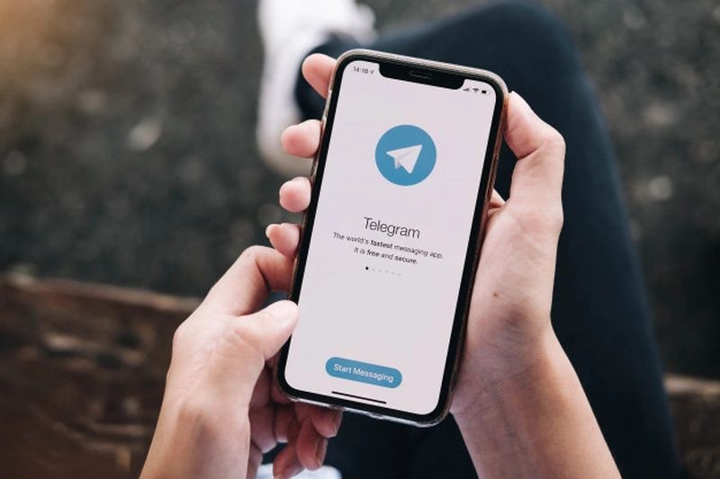 How to share the screen in a Telegram video call?