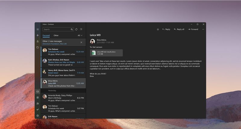 Windows 11 will have new Mail and Calendar applications