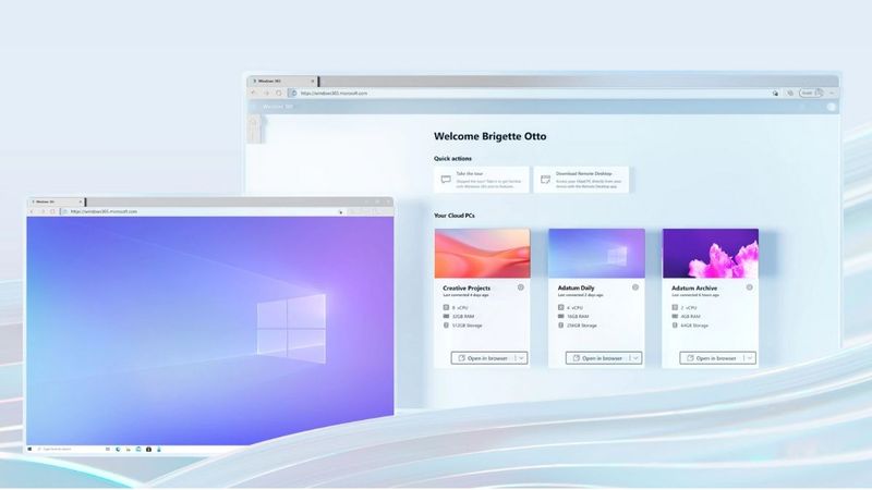 Microsoft released Windows 365, its cloud-based operating system
