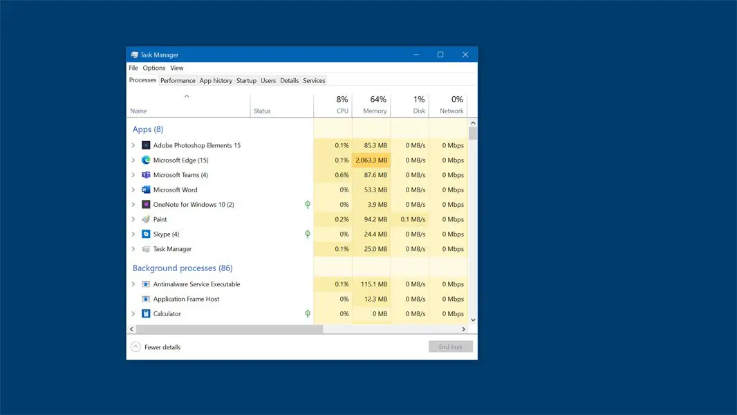 How to open Task Manager and create a shortcut for it on Windows 10?