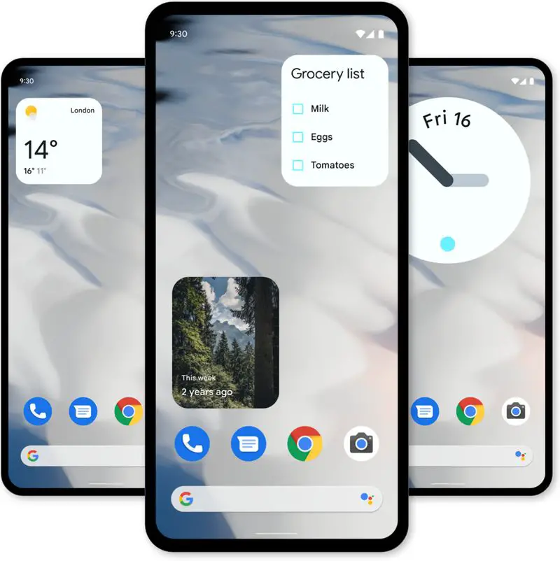 Google will bring a Reconfigure button to edit widgets on Android 12