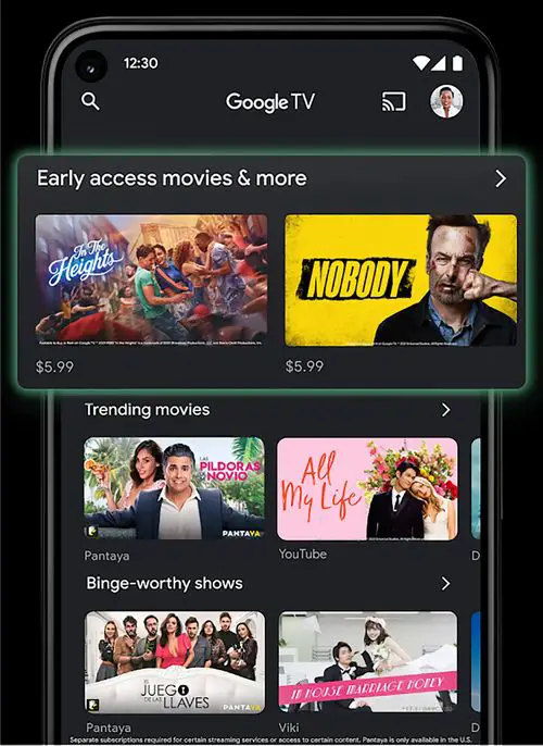 Google TV replaces Google Play Movies