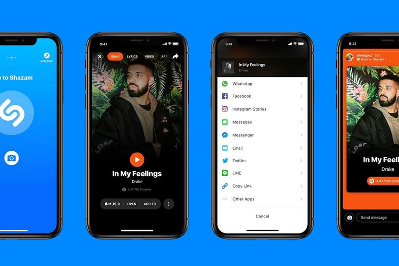 How to add music to Instagram Story from Shazam?
