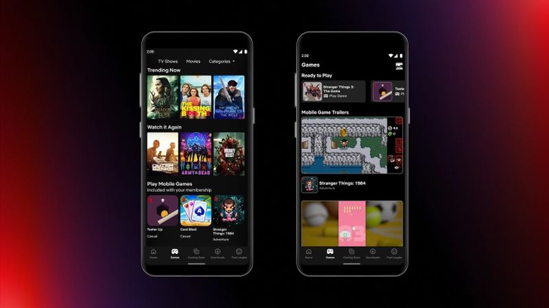 Netflix adds 5 games to its Android app