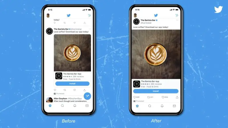 Twitter wants to look like Instagram
