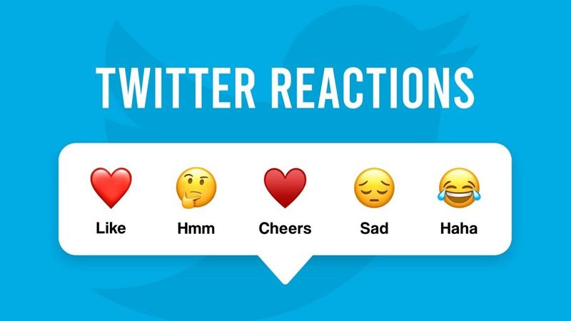 Twitter temporarily stops testing with reactions