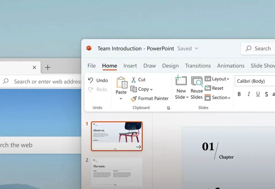 How to activate the new Microsoft Office UI in Windows? 