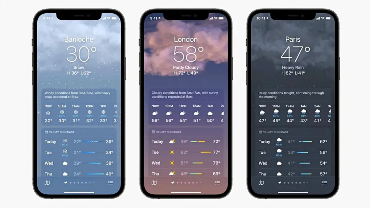 How to get weather notifications on your iPhone with iOS 15?
