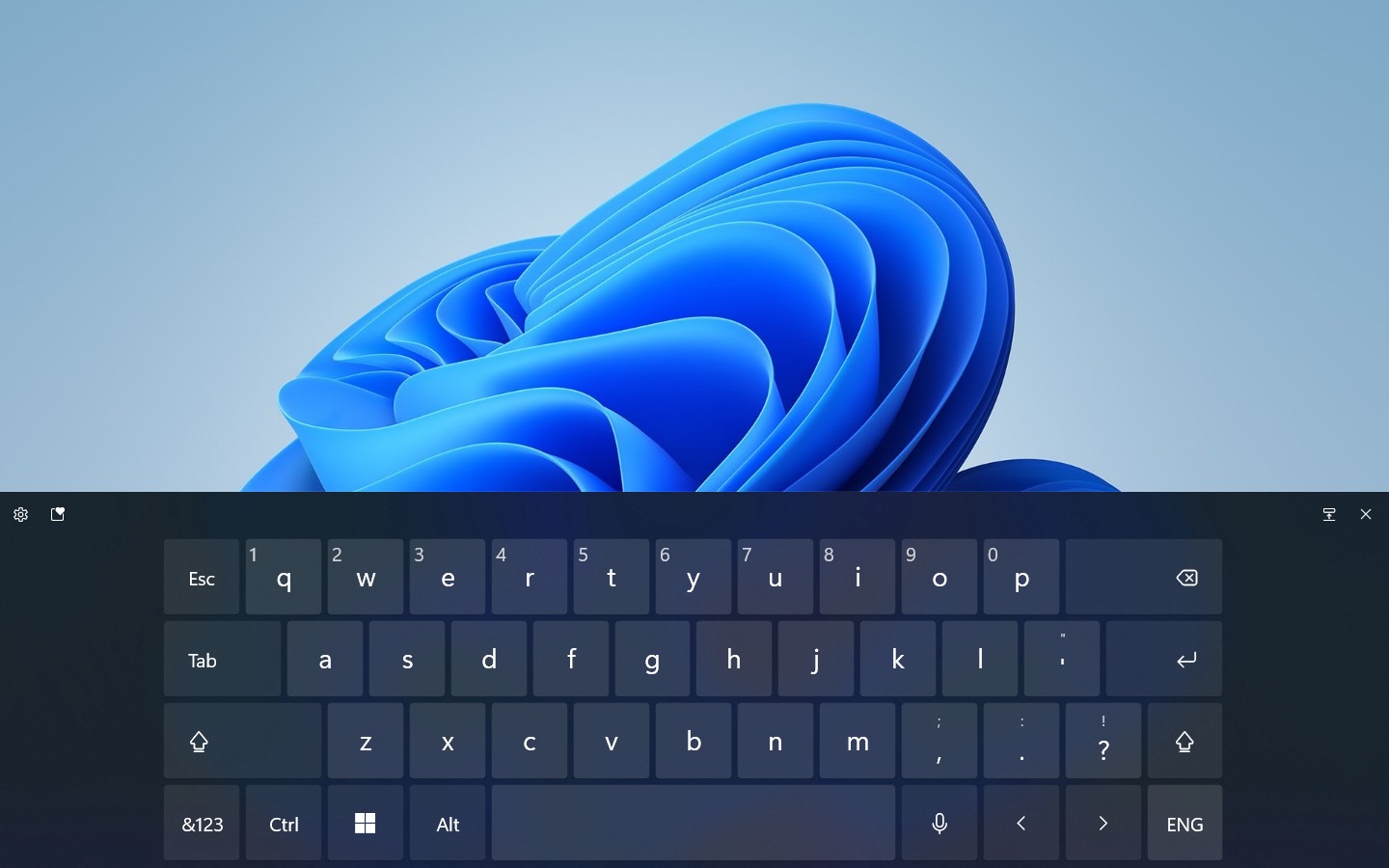 How to enable virtual keyboard or touch keyboard in Windows 11?