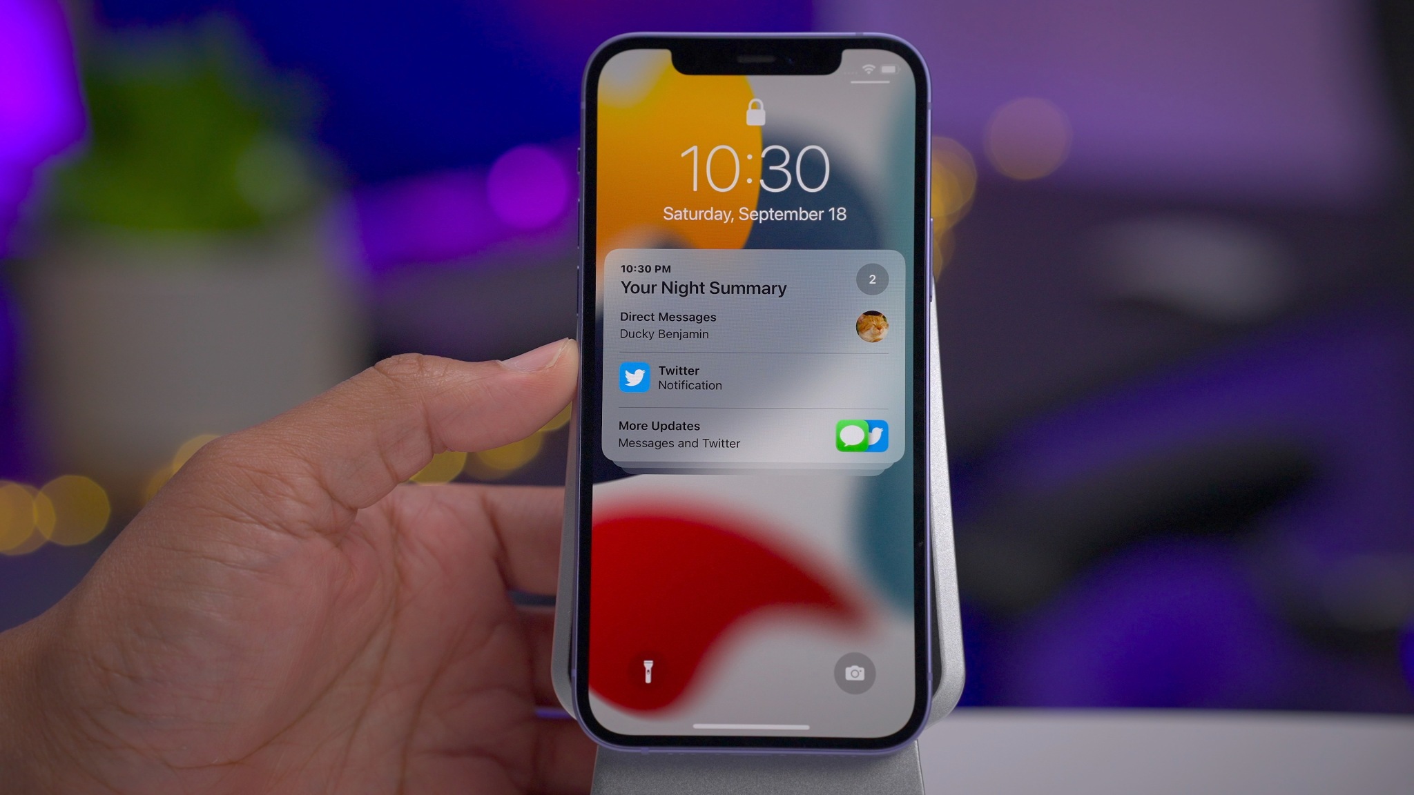 New features in iOS 15.2 beta include a redesigned Notification Summary