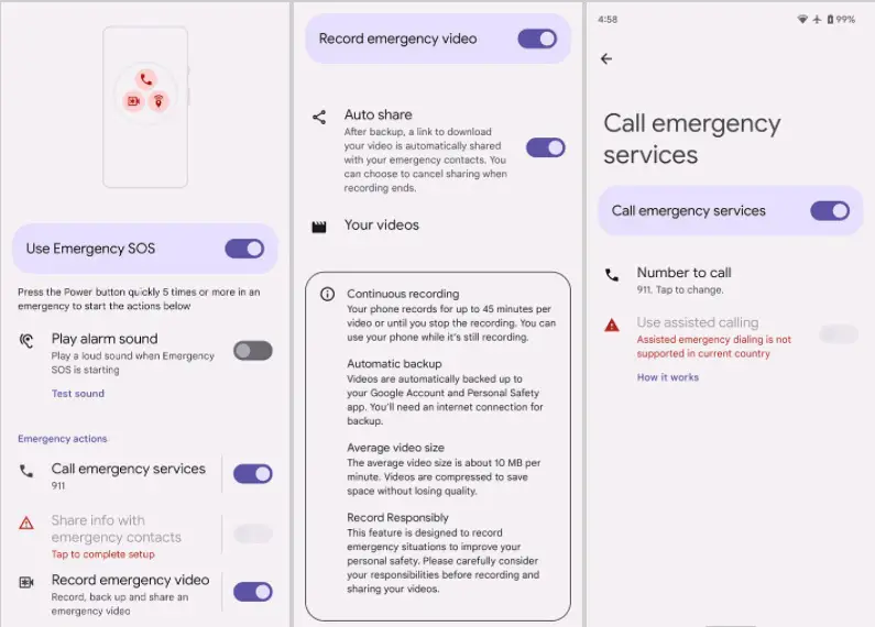 Pixel comes with a new app called Personal Safety for emergency scenarios