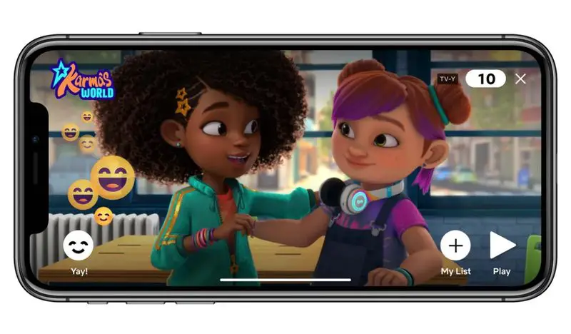 For kids, Netflix tests a TikTok-style feed