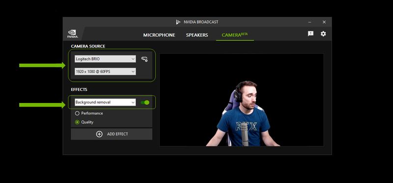 How to use NVIDIA Broadcast with OBS Studio?
