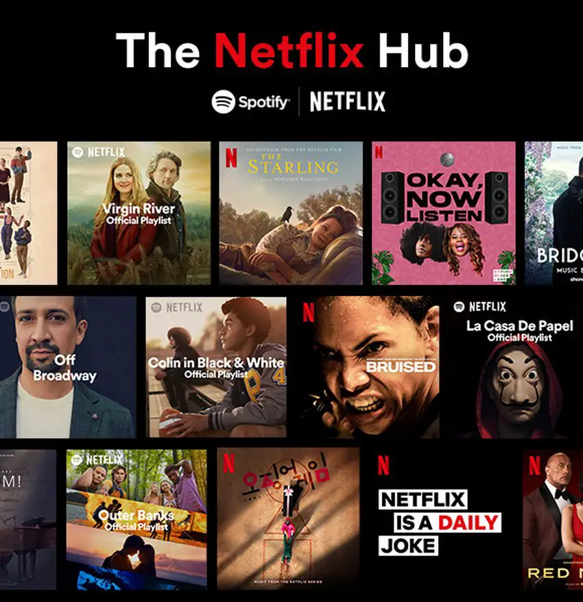 Spotify présente Netflix Hub : Netflix montre que le flux exclusif associé arrive sur Spotify