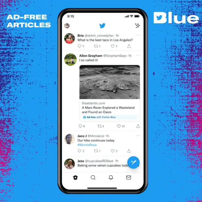 Twitter Blue is now open for the US and New Zealand with new features