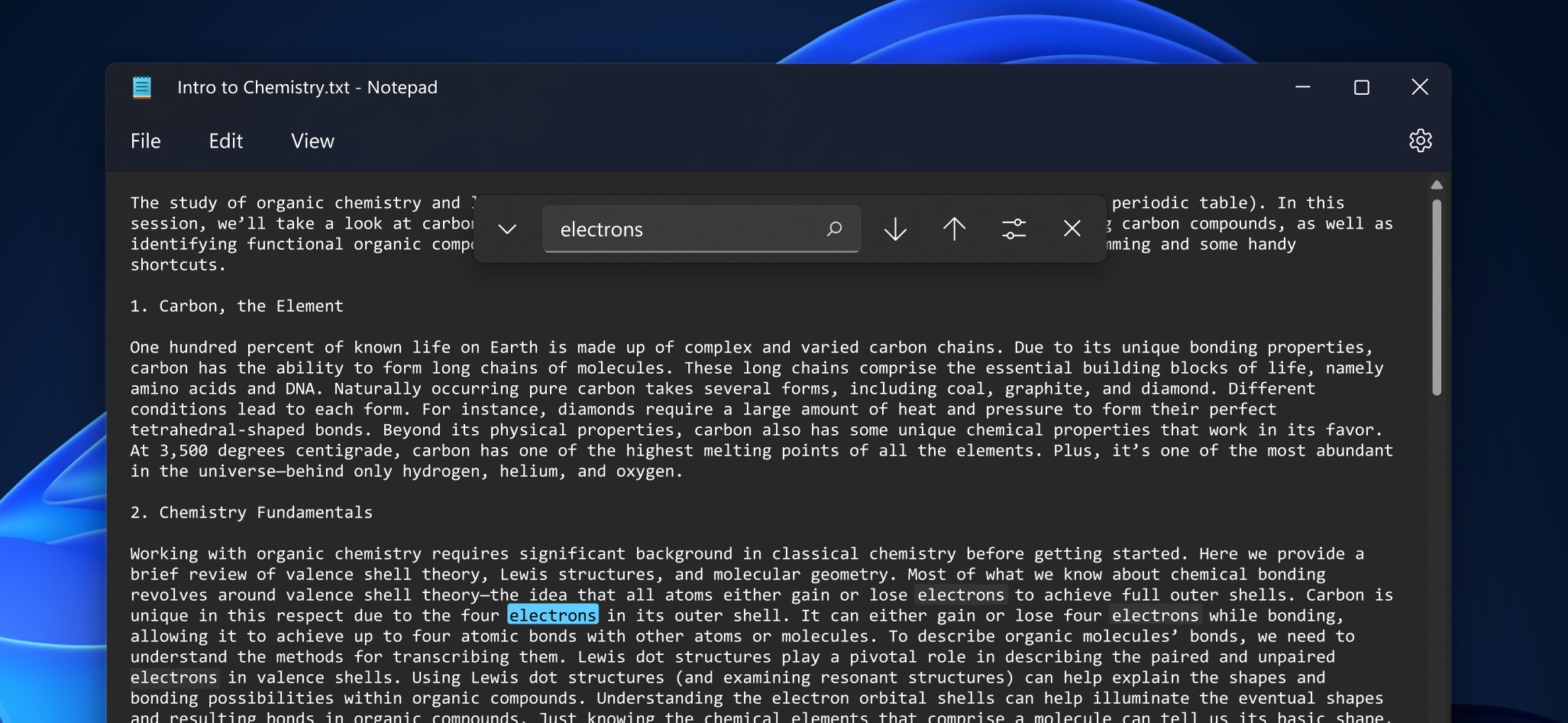 Microsoft updates Notepad with dark mode for Windows 11 Insiders