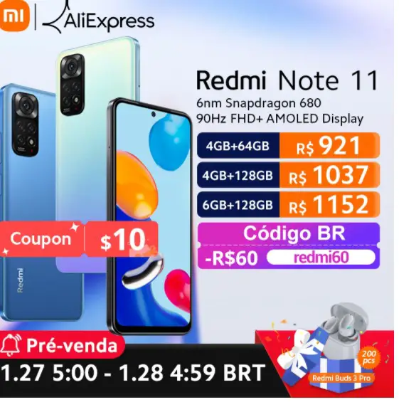 Xiaomi introduced Redmi Note 11 and Note 11S with a global launch