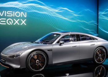 Mercedes-Benz presents Vision EQXX electric car concept at CES 2022