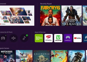 Nvidia GeForce Now and Google Stadia gaming are included on new Samsung TVs