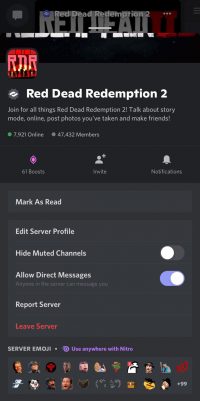 How to leave a Discord server?