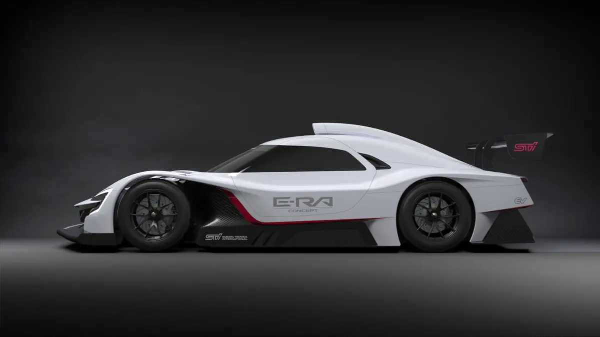 Subaru's 1,073 horsepower electric car is revealed: STI E-RA Concept