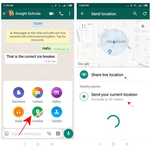 How to find out if you have been sent a fake location on WhatsApp?