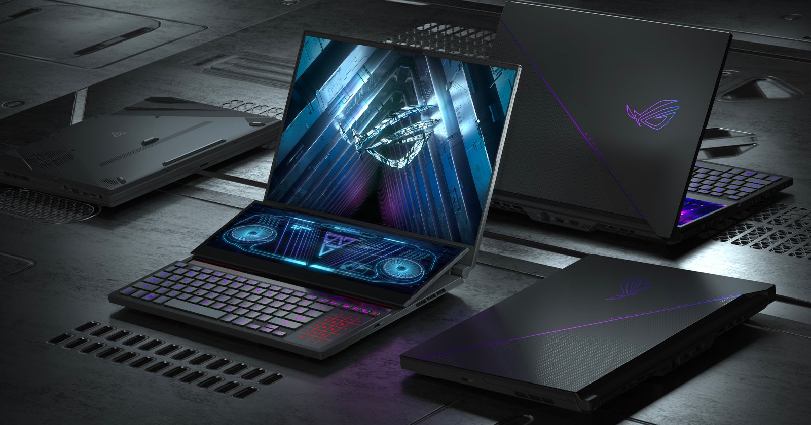 Asus presents ROG Flow Z13 gaming tablet and ROG Zephyrus Duo 16 laptop at CES 2022