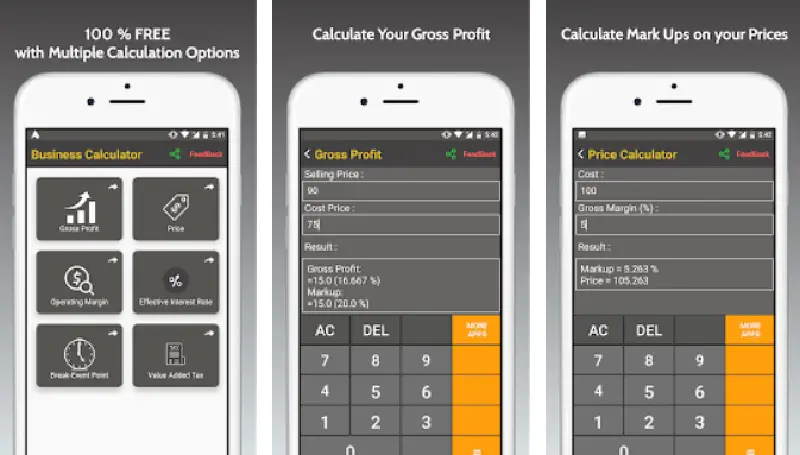 4 aplicativos úteis de calculadora para profissionais