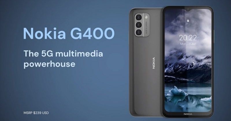 Les Nokia C100, C200, G100 et G400 sont dévoilés au CES 2022