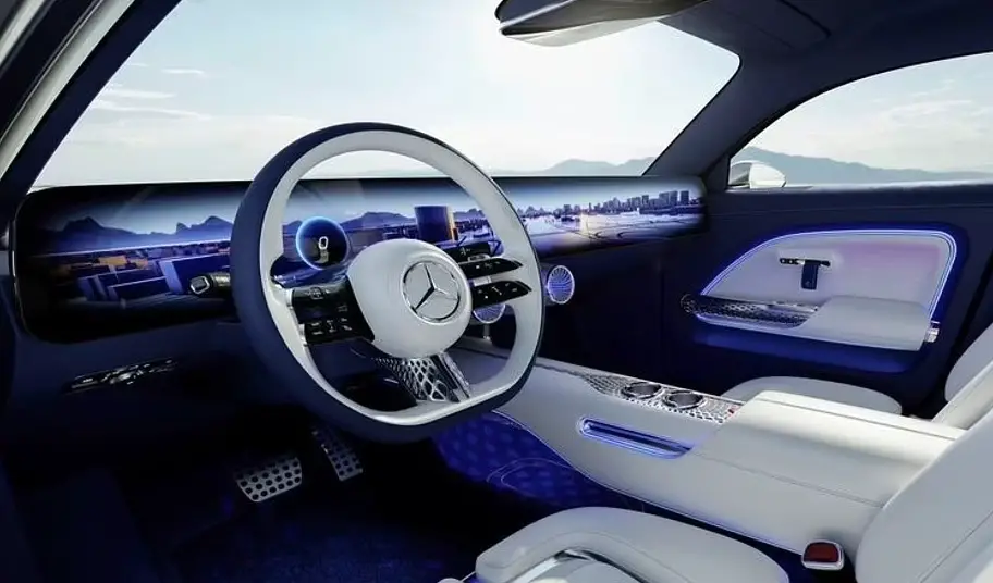Mercedes-Benz présente le concept de voiture électrique Vision EQXX au CES 2022