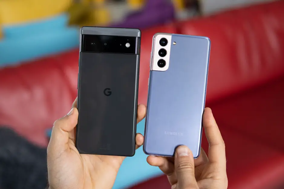 Comparatif : Samsung Galaxy S21 FE vs Google Pixel 6