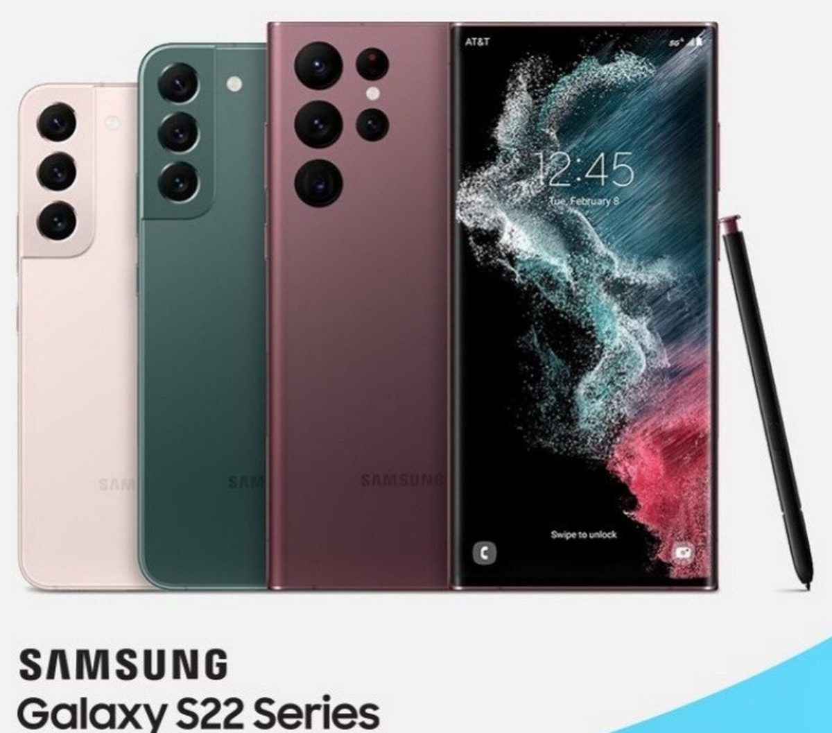 Comparaison : Série Samsung Galaxy S22