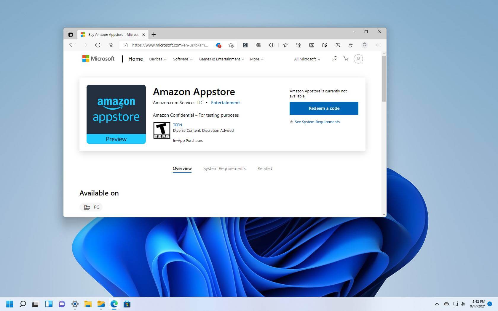 Android apps arrive on Windows 11 with Amazon Appstore Preview